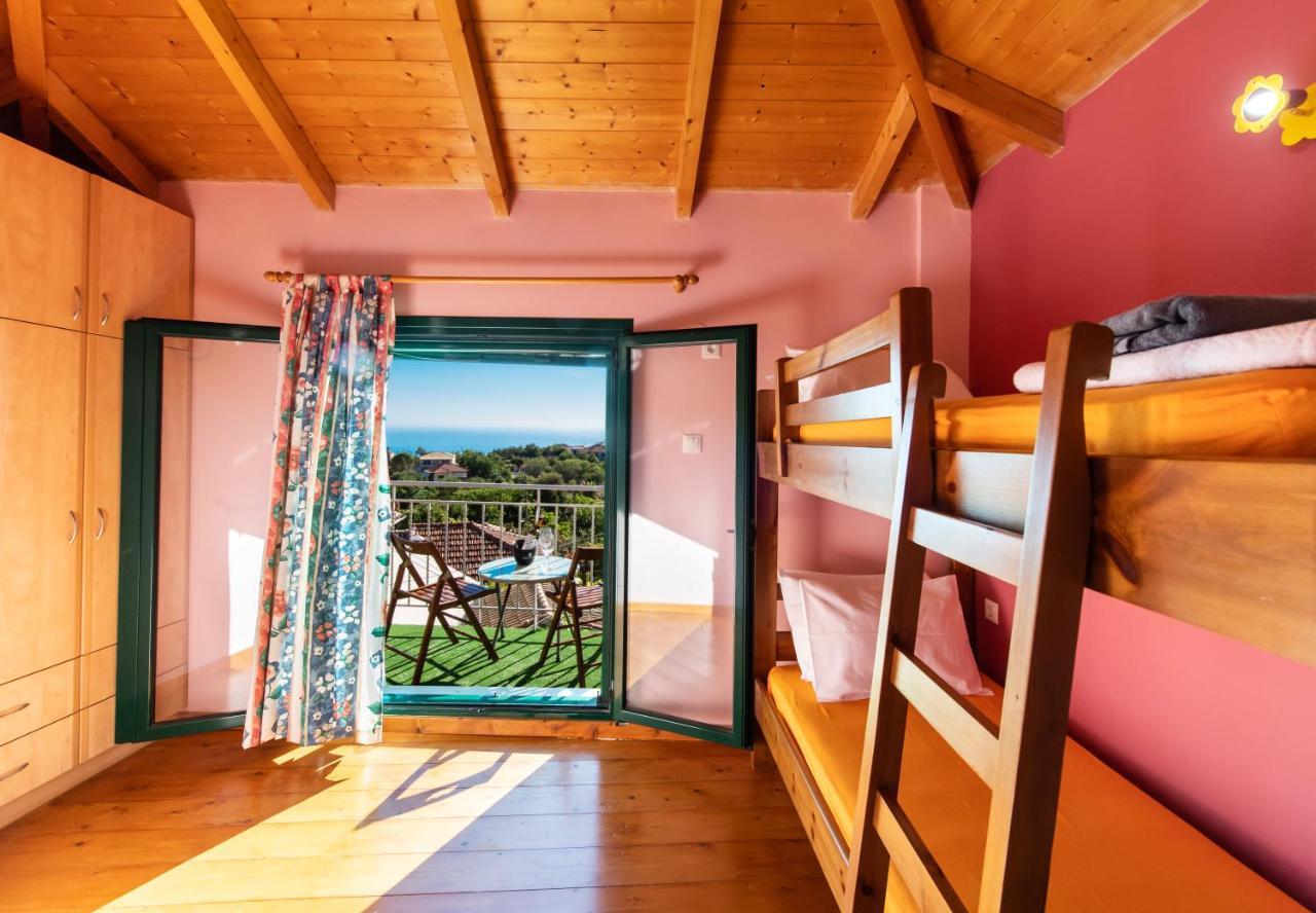 Lefkada Sunset House Villa Kalamítsi Exterior photo